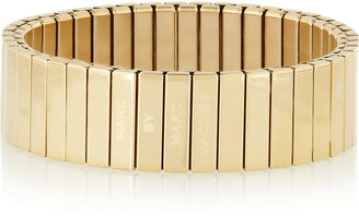 Marc by Marc Jacobs Watch Bandz elasticated gold-tone bracelet