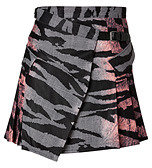 McQ Mini Skirt in Pow Tiger
