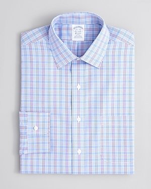 Brooks Brothers Plaid Dress Shirt - Classic Fit