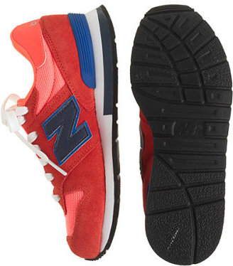 New Balance Kids' for crewcuts K1300 lace-up sneakers in neon persimmon