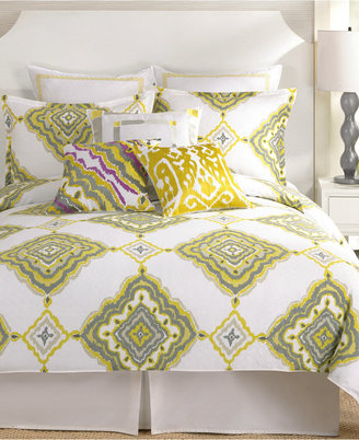 Trina Turk Twiggy Ikat Bold Ikat 16" Square Decorative Pillow