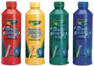 Crayola Washable Ready Mix Paints (4 Pack)