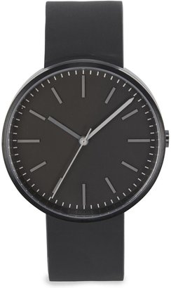 Uniform Wares 104/KK-01 black stainless steel watch