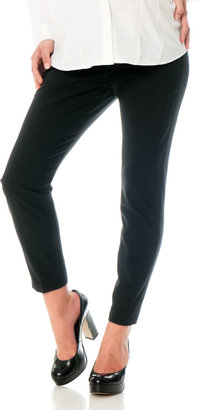 A Pea in the Pod Secret Fit Under Belly Twill Slim Fit Maternity Pants