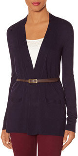 The Limited Belted Open Front Cardigan