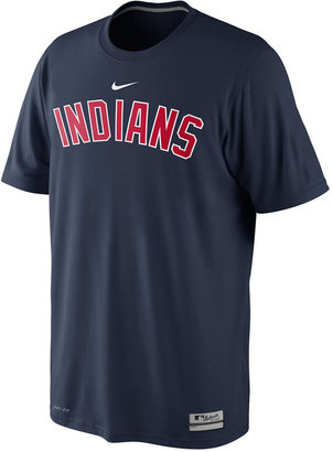 Nike Men's Short-Sleeve Dri-FIT Cleveland Indians T-Shirt