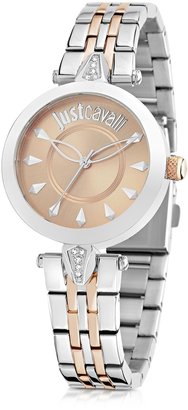 Just Cavalli Just Florence Two Tone Stainless Steel Women's Watch