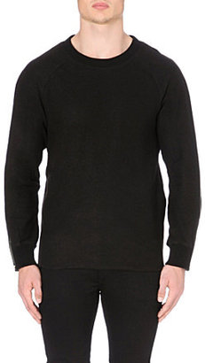BLK DNM Crew neck zip detail sweater - for Men