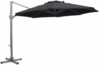 Sunlong Australia Patio Umbrellas Cantilever Round Outdoor Umbrella, Black