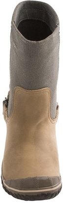 Sorel Slimshortie Boots - Suede-Knit (For Women)
