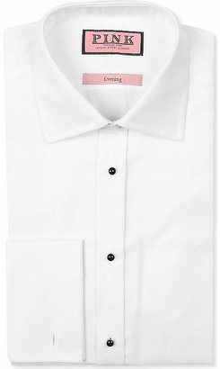Thomas Pink Marcella studded classic-fit double-cuff evening shirt
