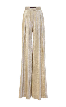 Martin Grant Large Pleated Pants Gold