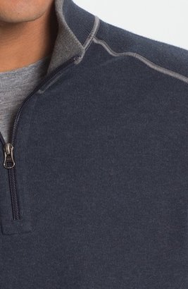 Cutter & Buck Men's Big & Tall 'Overtime' Regular Fit Half Zip Sweater