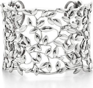 Tiffany & Co. Paloma Picasso® Olive Leaf Cuff Bracelet in Sterling Silver