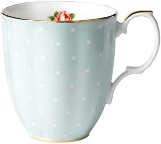 Royal Albert 1930 polka rose mug