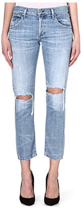 Citizens of Humanity Emerson boyfriend mid-rise cropped jeans