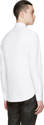 Saint Laurent White Classic Poplin Shirt