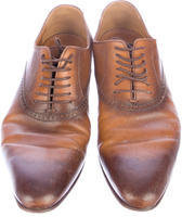 Gucci Antiqued Oxfords
