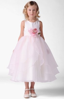 Us Angels 'Petal' Dress (Toddler, Little Girls & Big Girls)
