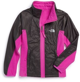 The North Face 'Madison' Reversible Jacket (Little Girl)