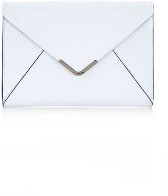House of Fraser W Collection Grey Envelope Clutch