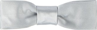 Lanvin Ruban Bow Tie-Silver