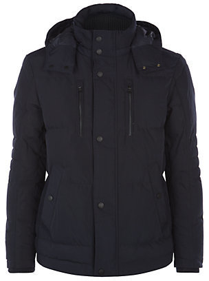 Boss Black Quilted Down Jacket