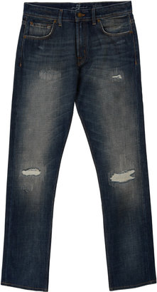 7 For All Mankind Jackson Ripped Denim