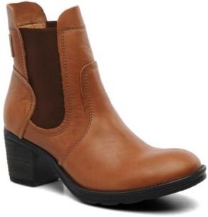 Palladium Women's P-L-D-M By Dundee Calf Rounded toe Ankle Boots in Brown