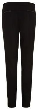 Only Black Contrast Side Panel Cropped Trousers