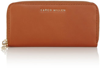 Karen Millen Texture Leather Purse