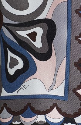 Emilio Pucci 'Orchidee' Silk Scarf