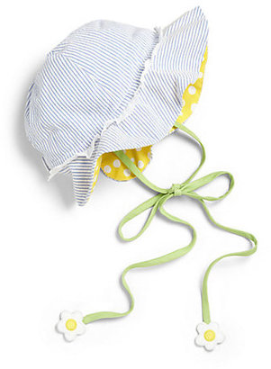 Florence Eiseman Infant's Seersucker Sun Hat