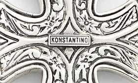 Konstantino 'Classics' Two-Tone Cross Pendant
