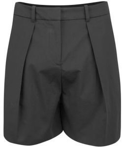 Joseph Women's Savile Satin Wash Shorts Black