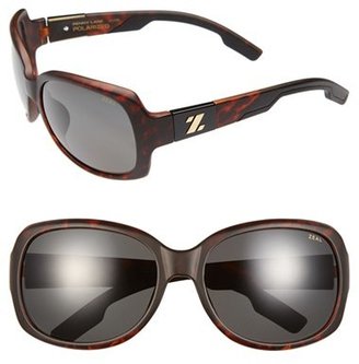 Zeal Optics Women's 61Mm Polarized Plant Based Sunglasses - Black Gloss