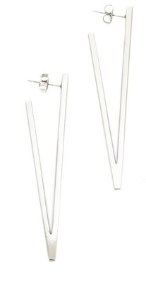 Paige Novick Claire Collection Large V Earrings