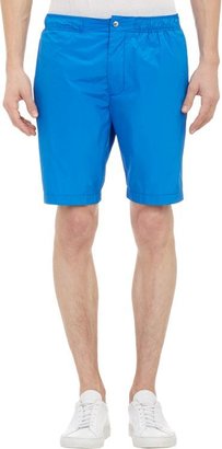 Jil Sander Tech Taffeta Shorts-Blue