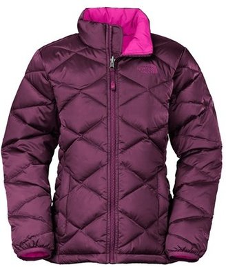The North Face 'Aconcagua' Water Resistant Down Jacket (Little Girls)