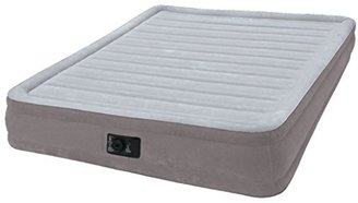 Intex Dura-Beam Comfort Plush Mid Rise Air Bed Queen Size with built-in electric pump #67770