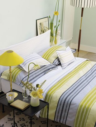 Designers Guild Purbeck breakfast pillowcase in chartreuse