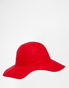 Warehouse Floppy Hat - red