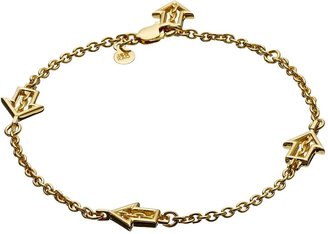 Jen Kao Gold Arrow Charm Bracelet