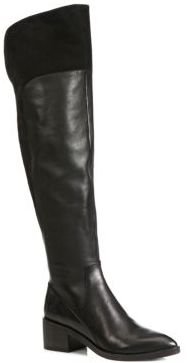 Sigerson Morrison Solly Leather & Suede Over-The-Knee Boots