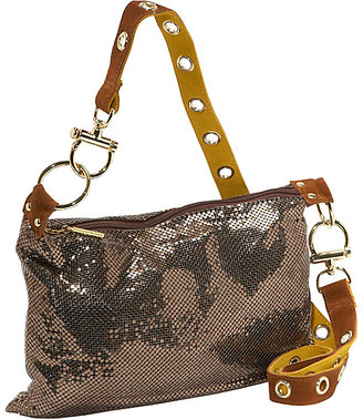 Whiting & Davis Whiting and Davis Suede Grommets Messenger