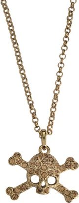 Vivienne Westwood Diamante Skull Topaz necklace