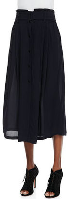 A.L.C. McDermott Belted Midi Skirt