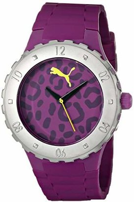 Puma Women's PU103432001 Blast S Analog Display Quartz Purple Watch