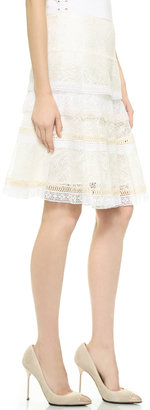 Nina Ricci Lace Skirt