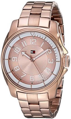 Tommy Hilfiger Women's 1781230 Sport White Bezel Bracelet Watch